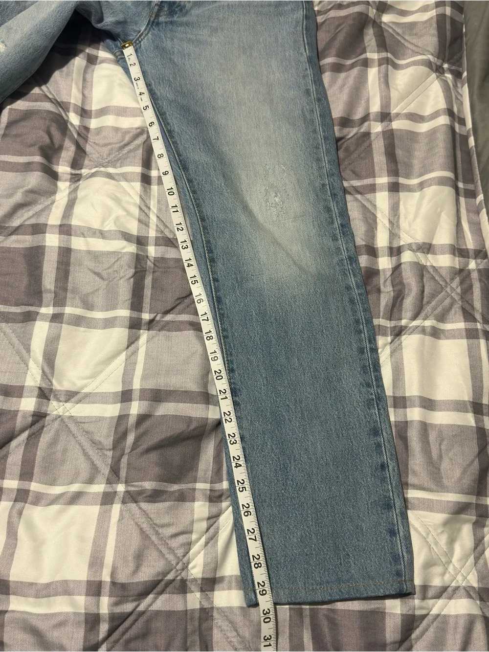 Levi’s Premium 501 ’54 Light Wash Straight Jeans W29